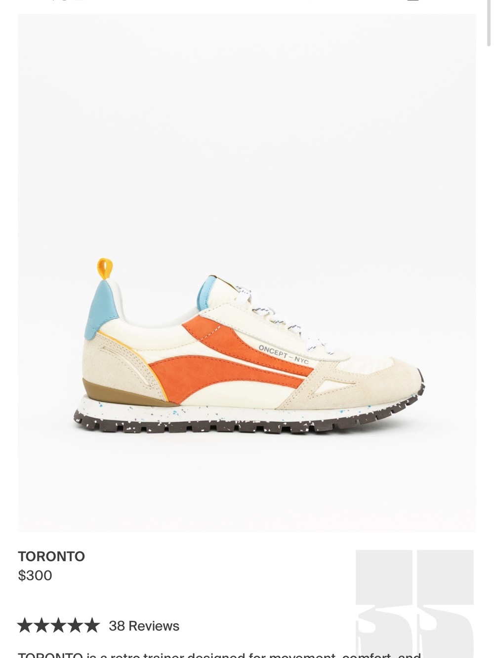 ONCEPT Toronto Size 7 Flame - Picture 8 of 10